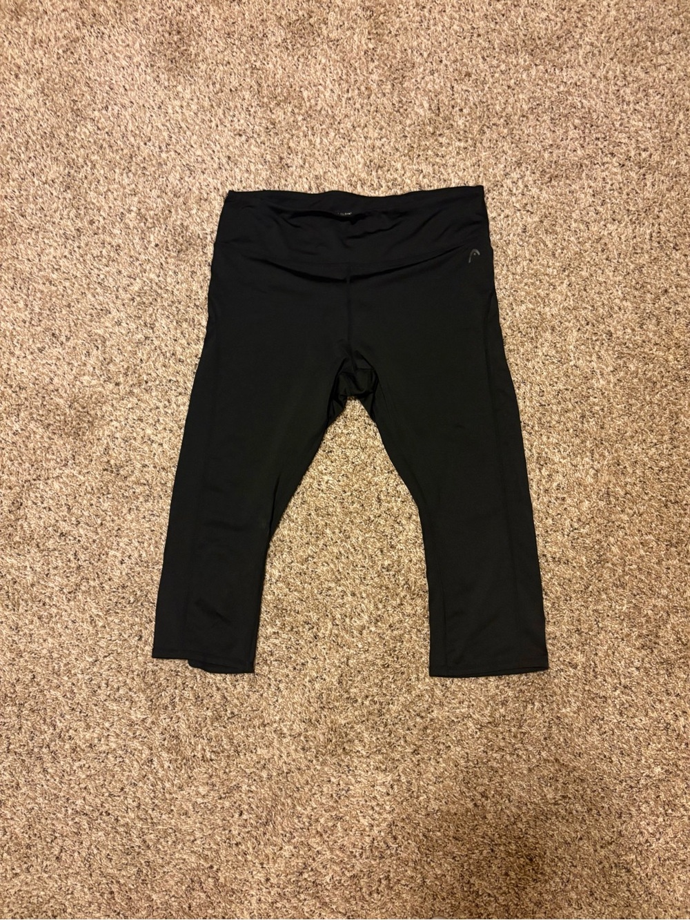 Head Black Women's Active Capri Leggings Yoga Pants